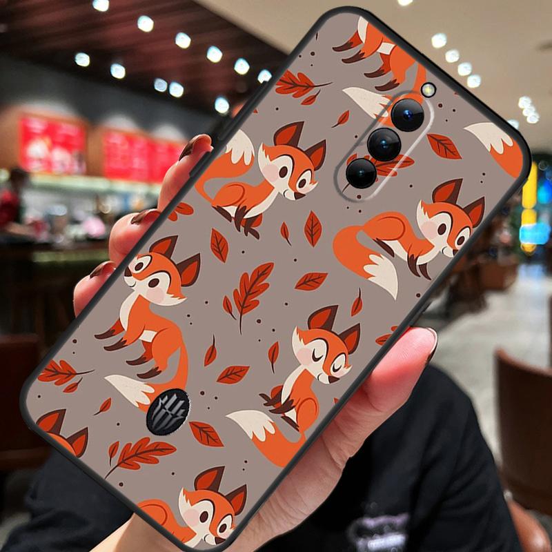 Cartoon Foxes Animal Case For ZTE Nubia Red Magic 10S 10 8 9 8S 9S 11 Pro Plus 5G 6R 6 7 6S 7S Pro 10 Air Cover