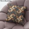 Vintage Floral Boho Throw Pillow Covers Pattern Cushion Cover Suitable for Sofa Bedroom Car Pillow Cover
