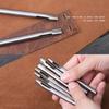 Oval Shape Leather Hole Punch Set for Belt Watch Band Craft Working Oblong Shape Punch Tool