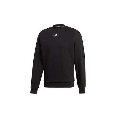 Pamata crewneck džemperis ar 3 svītrām Vīriešiem Džemperi Melns DX7654