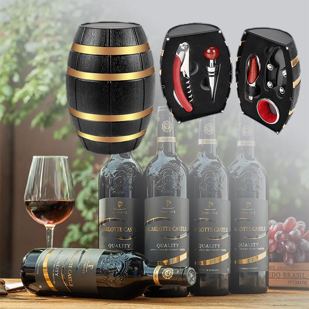 Stainless Steel Wine Bottle Stopper Wine Bottle Vacuum Saver Sealer Opener Preserver Pump Stopper Tools Kitchen Accessories