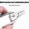 Neuer Edelstahl Outdoor Tragbarer Multitool Zange Messer