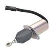 Flame Out Solenoid Valve Replacement Metal High Accuracy Sensitive Engine Stop Solenoid Valve 12V