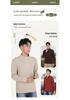 Men's Warm Fleece Half-Zip Jacket - Windproof, Stand-Up Collar, Long-Sleeved for Autumn/Winter Outdoor Sports & Casual Wear