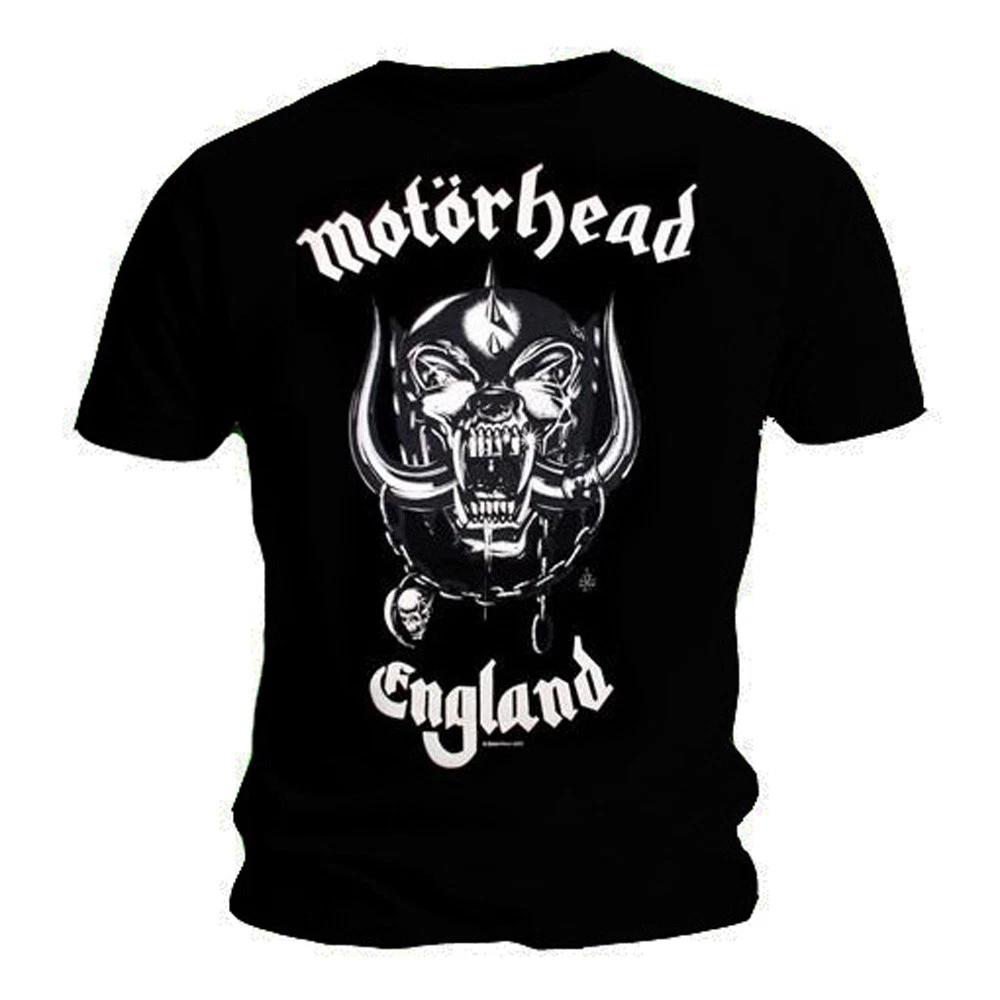 Motorhead T Shirt England Official Unisexs Black Tee Everything Louder Lemmy NEW 2XL