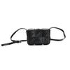 X MIHARA Minimalist Fashion PU Phone Crossbody Bag Small Size Women Bags Black F13W313162F-BK