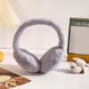 Plush Foldable Ear Cover Windproof Winter Thicken Earflap Winter Warm Earmuffs  Women