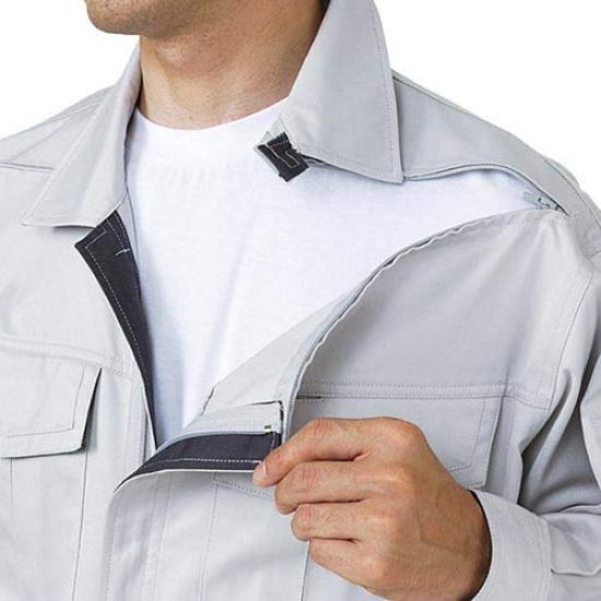 Xebec Coveralls Silver Gray 34007-22-M