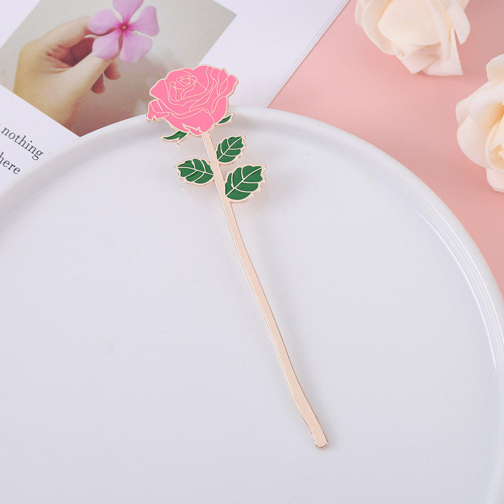 Metal Sakura Bookmark Creative Flower Book Mark Bookmark Reading Assistant Book Support Beautiful Stationery School Office Suppl