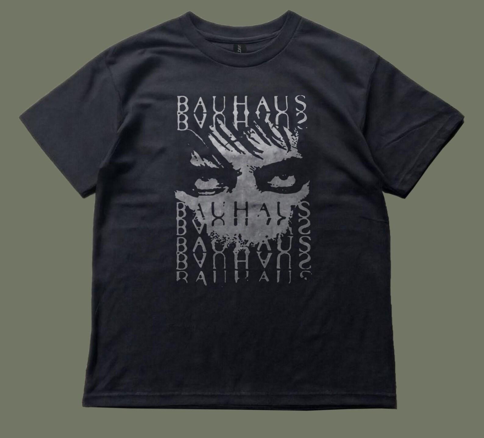 Bauhaus Black Tee,unisex,graphic tee S