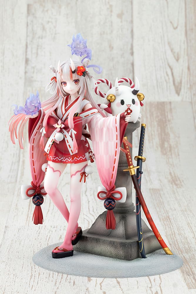 Kotobukiya Hololive Production Hyakki Ayame Maiden Outfit Scale PVC Painted Complete Figure ~Shrine Ver.~ 1/7