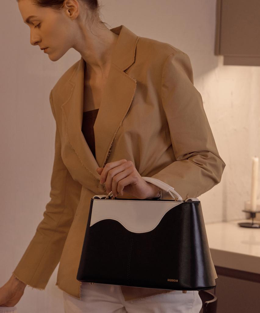 Dierneas Moiré Bag (Black & White)