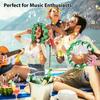 Tambourine for Adults Pleasant Jingle Sound Hand Cranked Bell Rings Metal Bell Sound Percussion