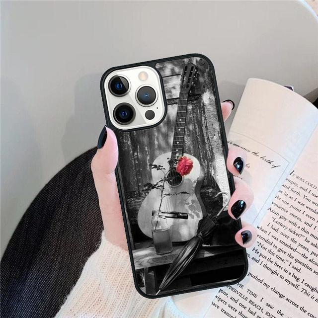 Musical Cello Violin Coque Shell For iPhone 17 Air 15 16 14 13 12 Pro Max 11 Pro Max Plus Phone Case Cover