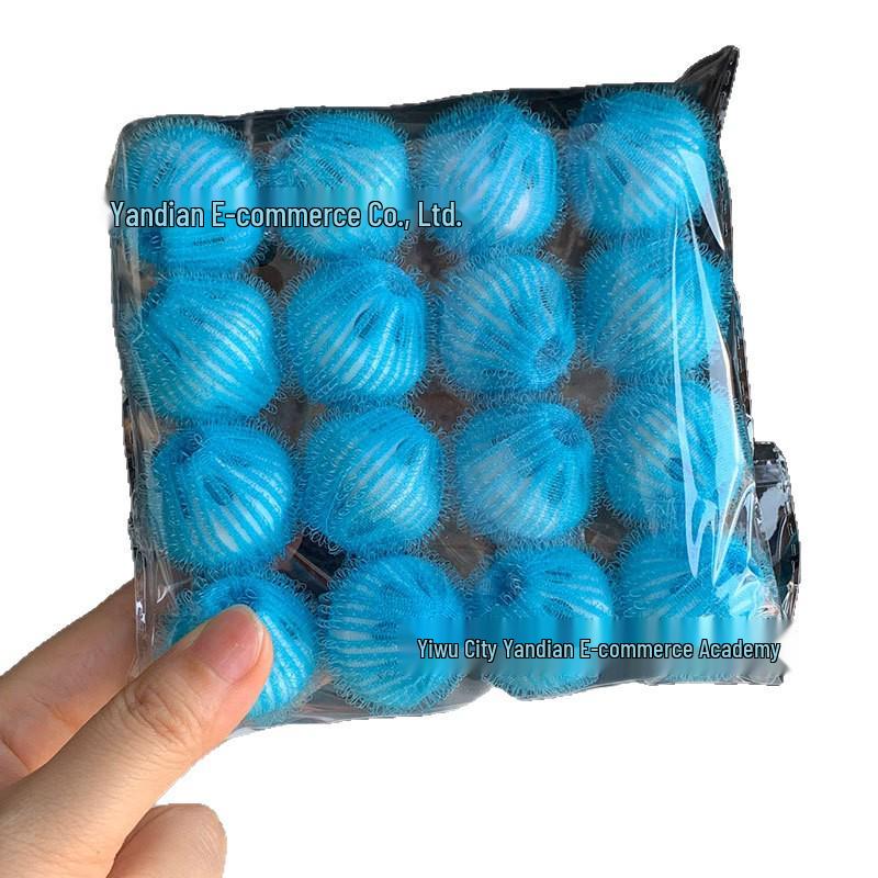 Nylon Laundry Balls: Lint & Hair Remover, Anti-Tangle for Small & Large Loads.