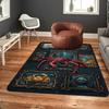 Crab Gallery Pattern Rug Floor Mat for Living Room or Bedroom Soft and Comfortable Carpet a Gift for Birthday and Holiday.