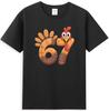 67 Bruh Turkey Chicken Funny Meme Humor Thanksgiving Unisexs Short Sleeve TShirt