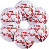 3Pcs Paper Material Cherry Blossom Lantern Plum Blossom Design Cherry Blossom Themed Cherry Paper Lanterns Set Decoration