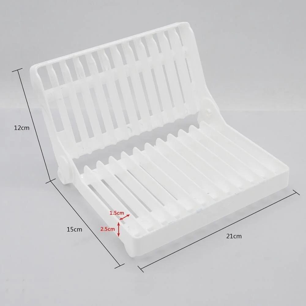 Égouttoir à vaisselle pliable pour cuisine, support de rangement, égouttoir, bol, vaisselle, assiette, égouttoir portable, étagère pour la maison, organisateur de vaisselle