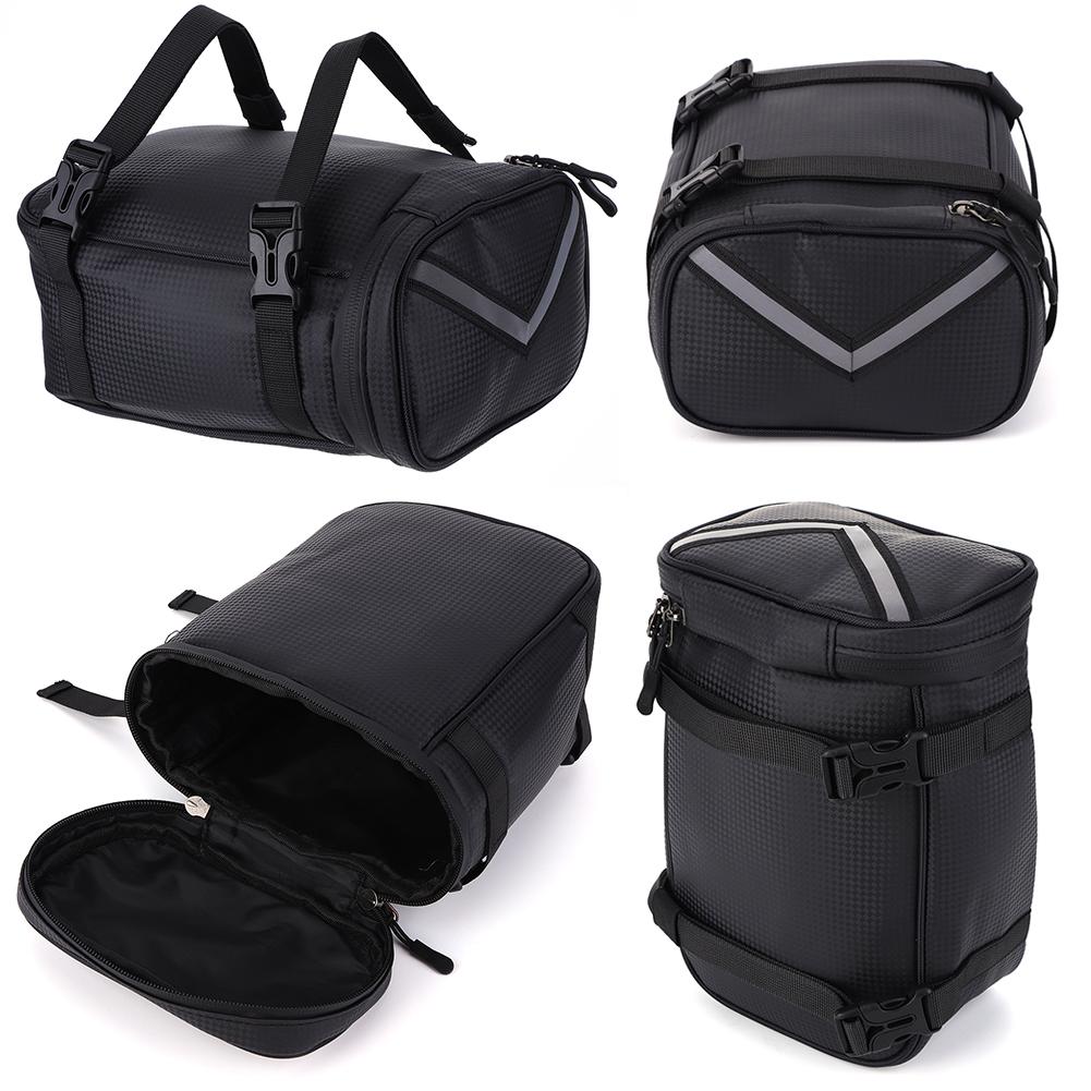 Bicycle Back Seat Bag Waterproof Motorcycle Tail Rack Bag Adjustable Bike Rear Seat Saddle Pouch for Motorcycle Electric Bicycle China Mainland