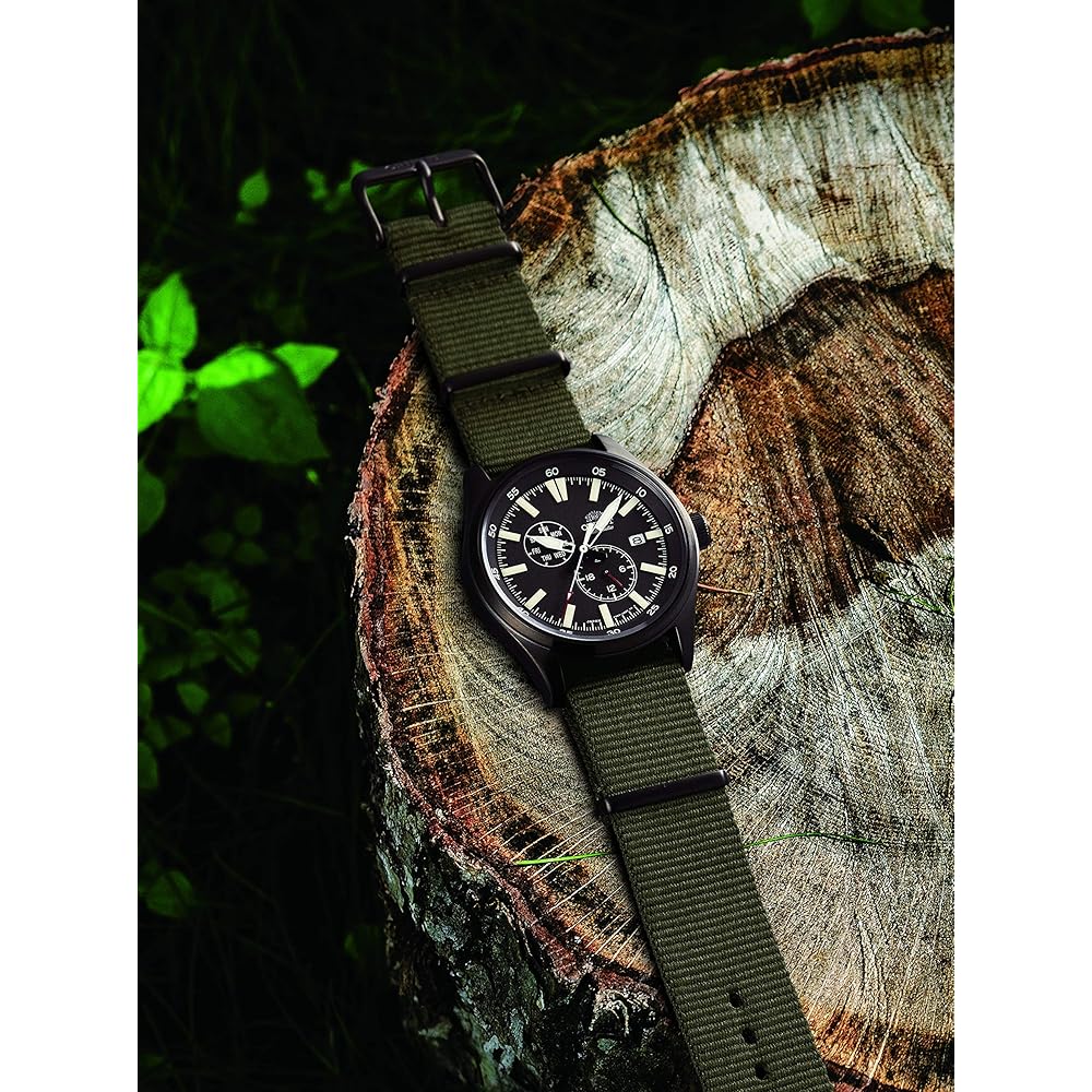 Orient Field Automatic Watch, Men's, Dark Gray, RN-AK0403N, with Japanese Manufacturer's Warranty