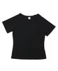 Hipihauseu Black Raglan Core Essential Curve T-Shirt