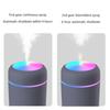 1PC 300ML Air Humidifier Colorful Atmosphere Light Mute Humidification Mini Creative Colorful Cup Desktop Home Car Humidifier