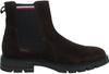 Boots Tommy Hilfiger Corpoarte Hilfiger Suede (FM0FM04803) (FM0FM04803-GT6) Cocoa
