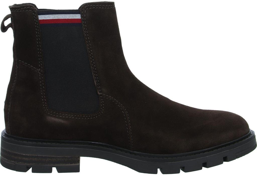 Boots Tommy Hilfiger Corpoarte Hilfiger Suede (FM0FM04803) (FM0FM04803-GT6) Cocoa