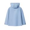 FILA Heritage Minimalist Casual Trendy Versatile Durable Woven Loose Hooded Jacket Men jackets Sky-Blue F11M548702FBU