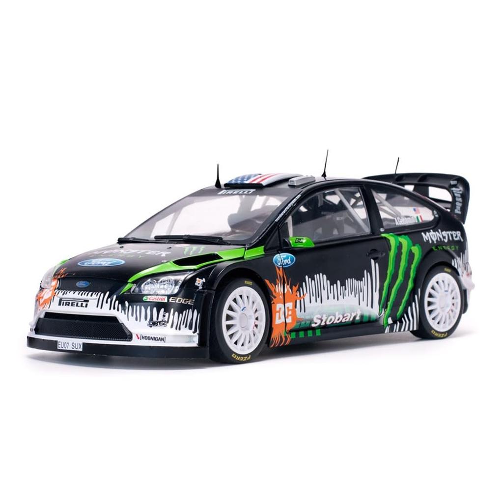 Sunstar Ford Focus RS 10 Castle Combe Ken Block 3956 1/18