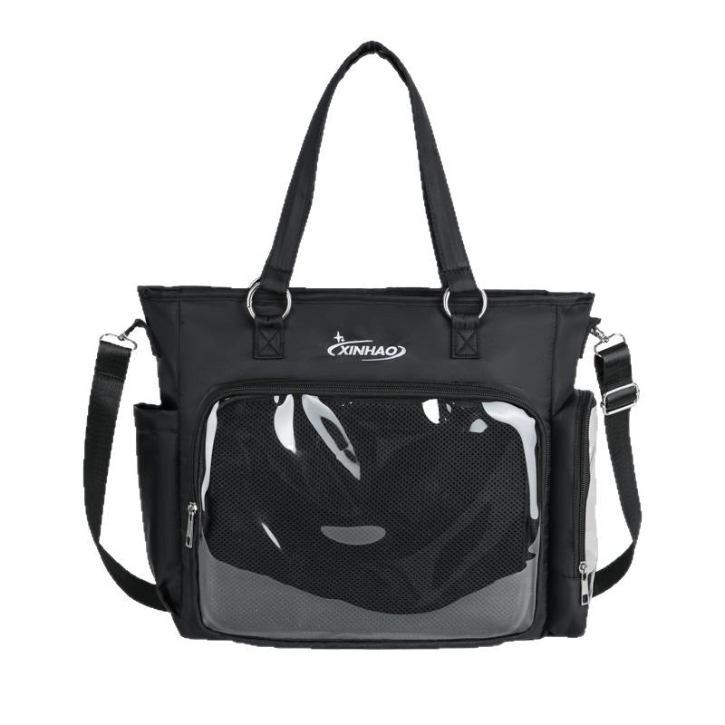 

Transparent Japanese Blue Ita Bags Badge Display Kawaii Shoulder Bags Large Capacity Collage Student Backpacks Jk Uniform Bags