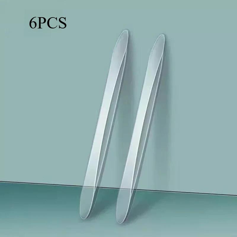 

6Pcs Auto Car Door Edge Protection Guards Buffer Trim Molding Protection Strip Scratch Protector Car Door Crash Bar