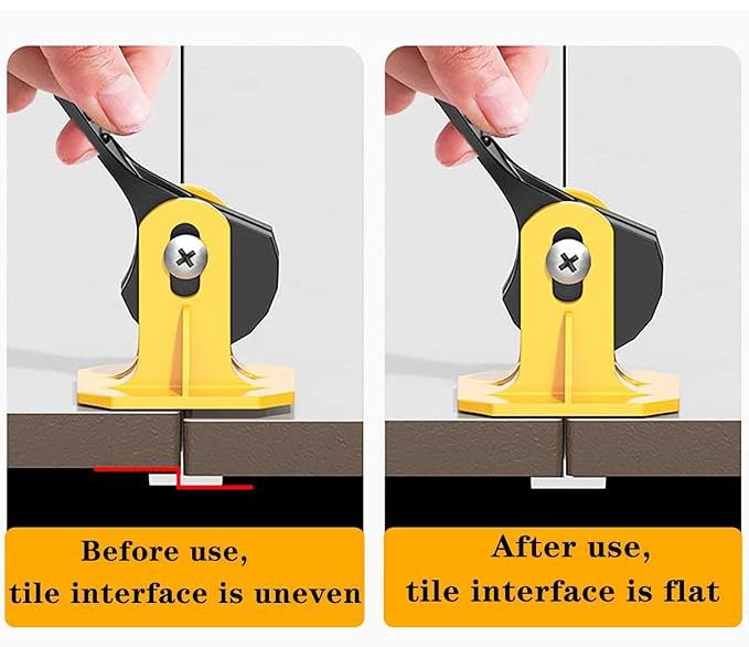 Press-on Tile Level System Kit Leveler Adjuster Kit Tile Laying Fixed Tool Tile Leveling Tool Tile Installation Tool Kit