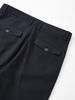IKALOOK Spring/Autumn Patterned Suit Stretch Pants Cpt103