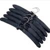 5PCS Non-slip Satin Padded Clothes Hanger Soft Sponge Clothes Hangers  Clothing Store