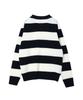COMONINOZ Stripe Collar Knit [3 Color]