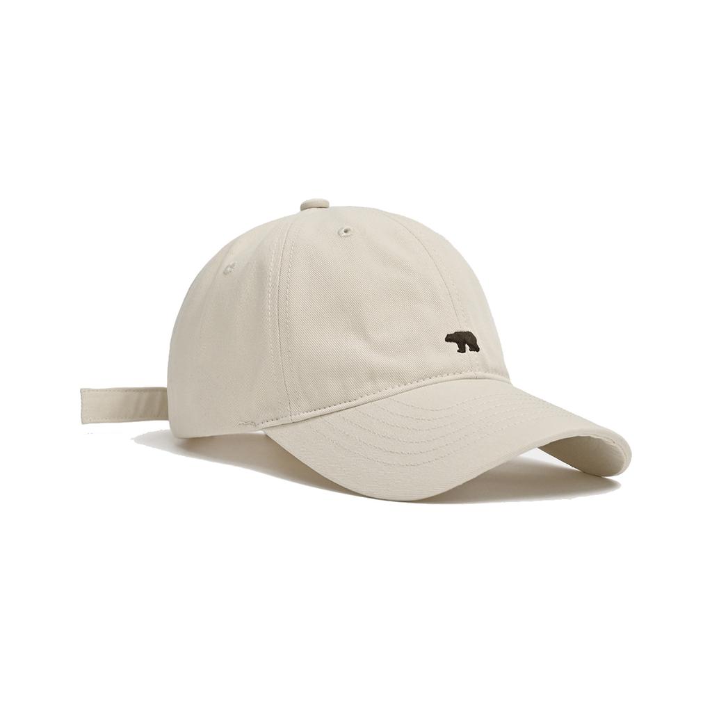 Modische Baseballkappe für Damen und Herren Stickerei Eisbär Hip Hop Snapback Caps Baumwolle Sonnenhüte Unisex Einfarbig Schirmmützen
