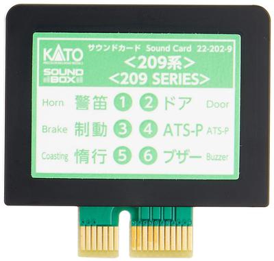KATO N Gauge Sound Card 209 Series Model Railroad Supplies 22-202-9