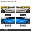 For Mitsubishi Asx Lancer Pajero 4 Outlander 3 Xl L200 EX10 X 2pcs Car Body Decoration Stickers Car Door Scratch Blocking Decals
