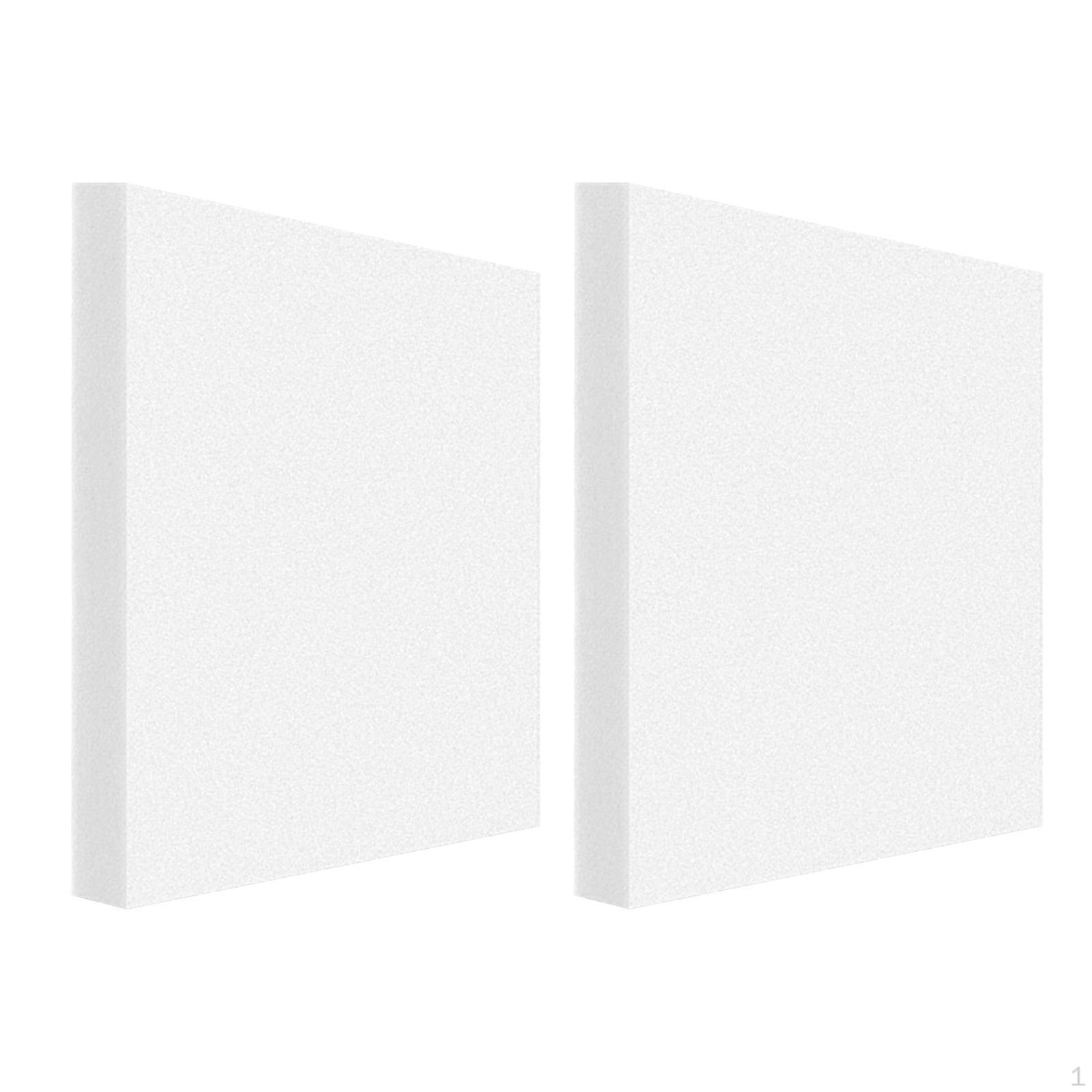 

2 Pieces Foam Sheets,Foam Board,Arts and Crafts,DIY Modeling High Density Blocks for Architecture White 60x40x3cm