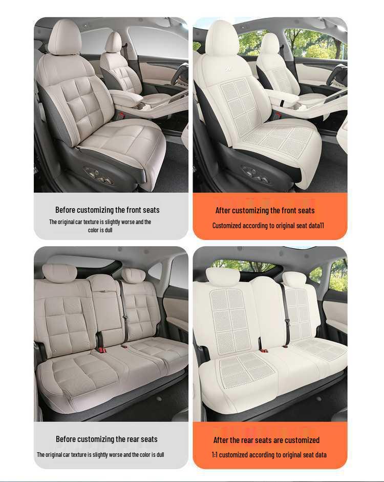 ZEEKR LS6 Seat Covers: New Perforated Leather Cushions for 2023/26 Models