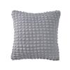 2 Packs Throw Pillow Covers 18x18 Inch for Living Room Couch Bed Sofa Soft Striped Corduroy Square Cushion Case 45x45 cm Farmhous Home Decor