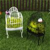 1:12 Puppenhaus Mini Eisen Kunst Vogelkäfig Modell Puppenhaus Miniatur Vogelhaus Garten Dekor Spielzeug Puppe Micro Szene Bau Requisiten