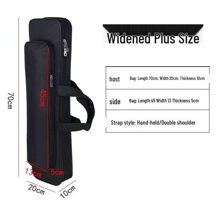 Compact Fishing Rod Storage Bag - 50/60/70/80cm Large Capacity Portable Fishing Gear Bag