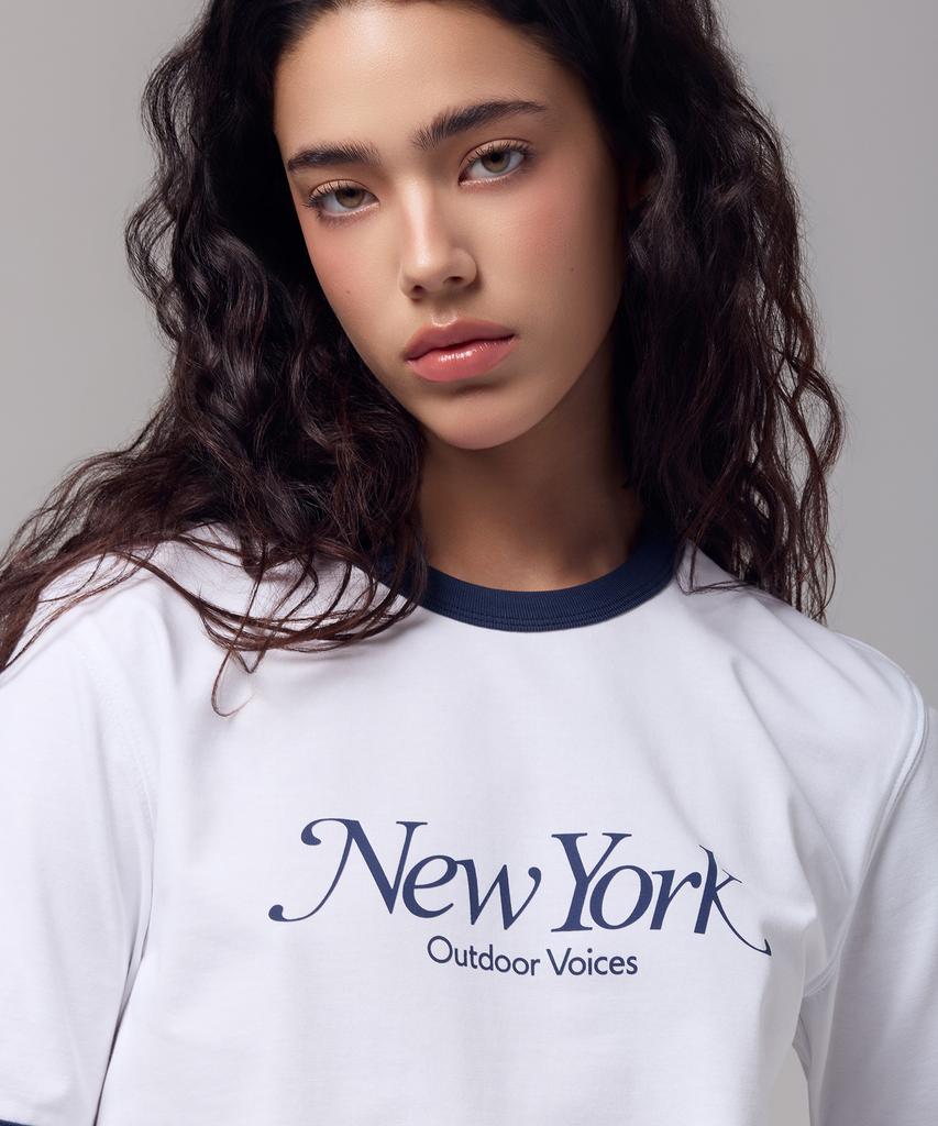 Ausdoeoboiseu Aircorepro™ Ny Ringer Tee (White)