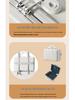 Trendy Large Capacity Retro Suitcase with Universal Wheels, Combination Lock for Men, Women, and Students