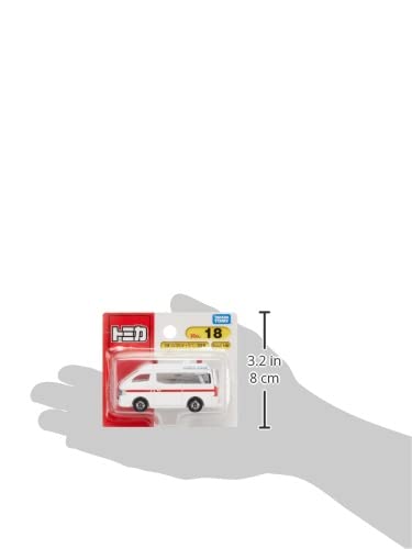 TAKARA TOMY Tomica No.18 Nissan NV350 Caravan Ambulance Blister
