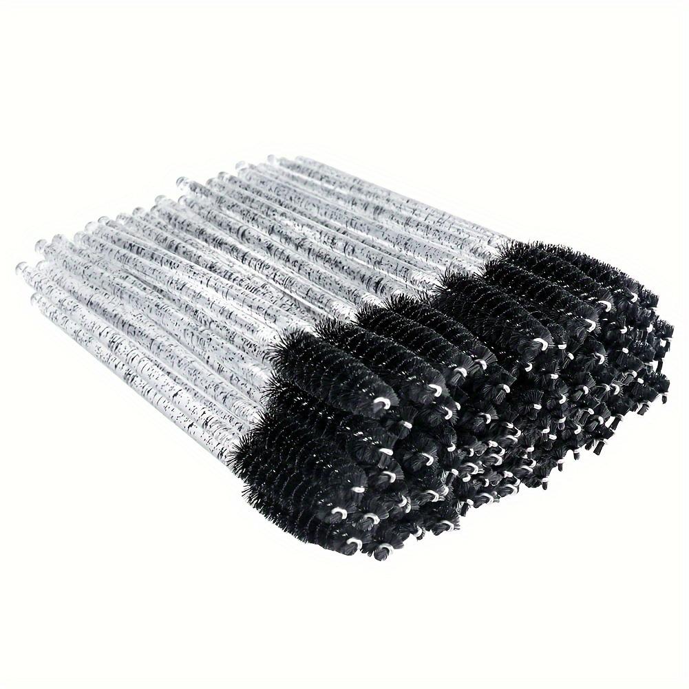50pcs Disposable Eyelash Mascara Brushes Soft Polyester Bristles Elegant Beauty Accessories Eyelash Extensions Eyebrow Styling
