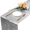 Disco Glitter Dinner Party Table Banner 30x275cm Flash Furniture Ornament Bedroom Hotel Placement Props Glittering Tableware Dec